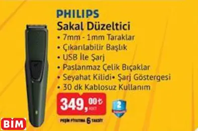 PHİLİPS SAKAL DÜZELTİCİ